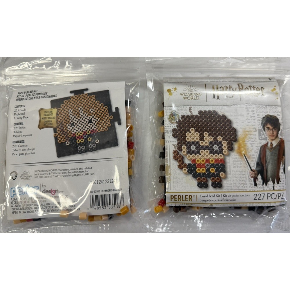 (2) PERLER Villains 227 PC FUSED BEAD KIT ( NEW )